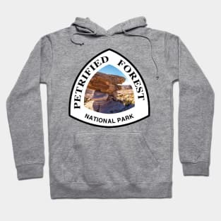 Petrified Forest National Park shield Hoodie